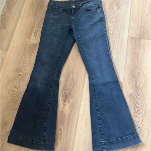 Rock n roll Dark Blue Flare Jeans